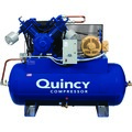 Quincy Compressor 15HP 2Stg-QTMAX(Splsh Lubrictd)-w/MgStrt, Aftrclr, AutoDrn, 2153D12HCA20M 4153D12HCA20M